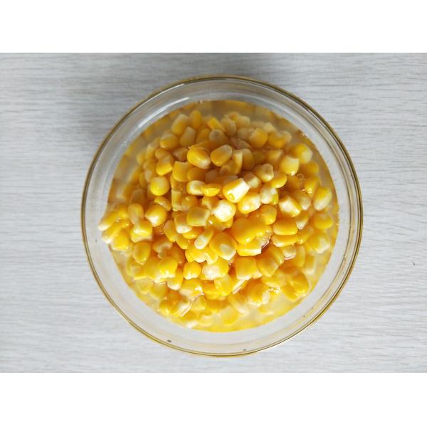 185g / 6.5oz Yellow Corn Kernels Canned Packing In Carton / Tray