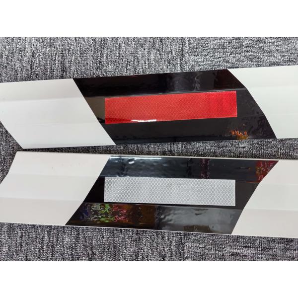 Customized Height PVC Delineators Road Reflective Roadside Warning Guide Flexible White Delineator Post
