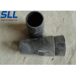 Durable rubber cone casing pipe apply to concrete spraying machine