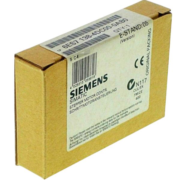 SIEMENS 6ES7138-4DC00-0AB0 SIMATIC DP, 1 STEP 5V/204KHZ FOR POSITIONING STEPPER