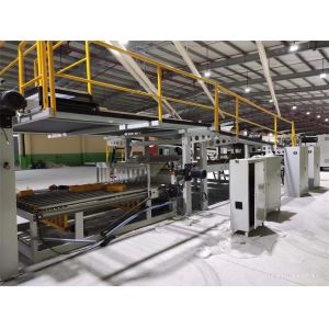 Full Automatic Printer Slotting Die Cut Corrugated Carton Box Stacking Machine