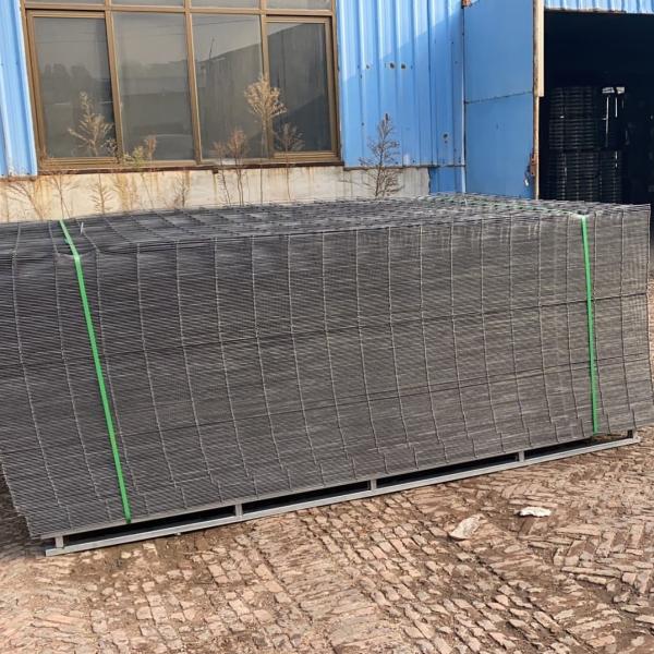 6"x6" Hole galvanized welded wire mesh panels 10 gauge with flat even surface