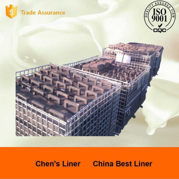Pearlitic Chrome Molybdenum Sag Mill Liners Impact Value AK 60J