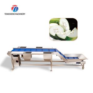 Industrial Automatic Leafy Vegetable And Fruit Lifting Sorting Table Machine