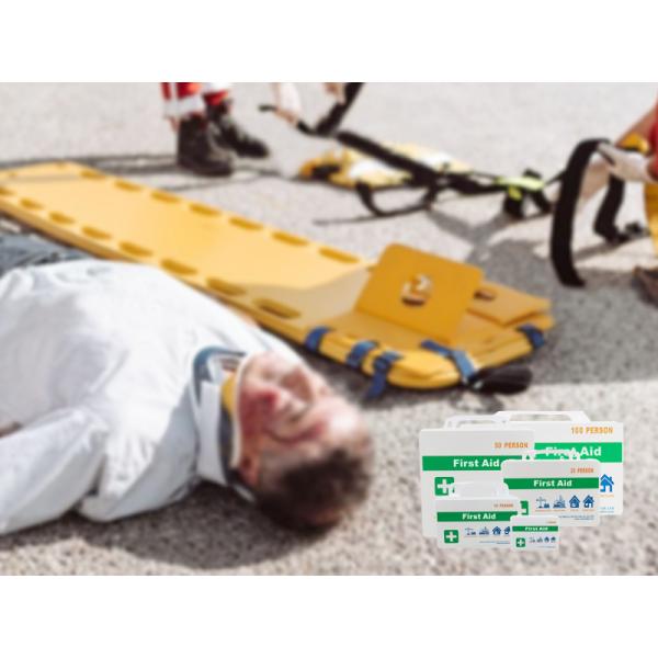 High Quality 326-Piece First Aid Kit Customized for 100 People Meets OSHA & ANSI