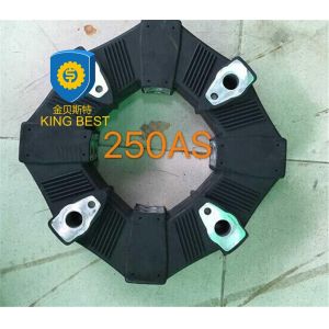 Construction Machinery Parts 250AS Rubber Coupling With Bolts And Nuts