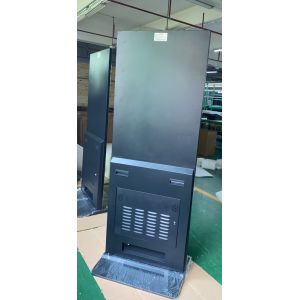 Cutted Full Screen Digital Signage Floor Standing 75 Inch