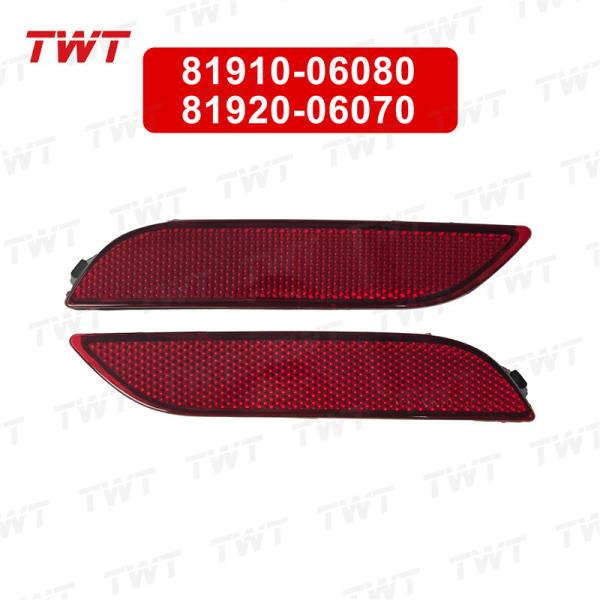 81910-06080 81920-06070 Auto Parts Rear Bumper Lamp Red Reflector 8191006080