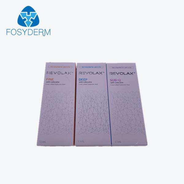 Injectable Revolax 1.1Ml HA Gel Dermal Filler Face Filling With Fine Deep And
