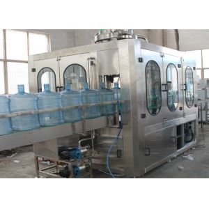 Industrial Washing Capping 5 Gallon Water Bottle Filling Machine For PET PP