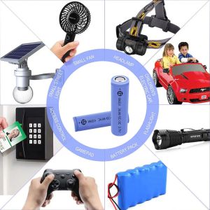 LiFePO4 Lithium Battery Factory Customized 18650 Battery Cell 2400mah 3000mah 3