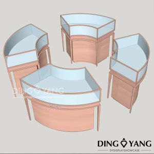 Fully Assembled Lockable Jewellery Shop Display Counters