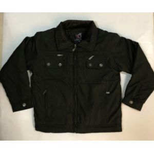 Windbreaker Kids Padded Jacket , Boys Padded Waterproof Jacket 4 Pockets