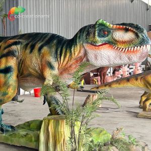 High-Performance Waterproof Animatronic T-Rex For Theme Park Exhibition