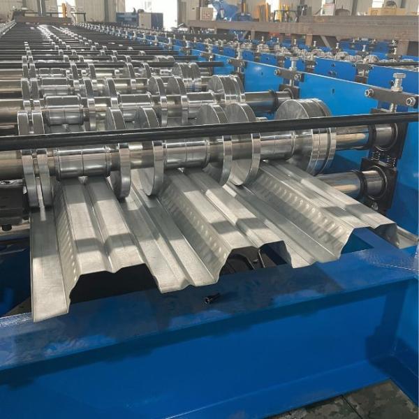 Hydraulic Cutting Sheet Metal Roll Forming Machines PLC Control 13-18 Stations
