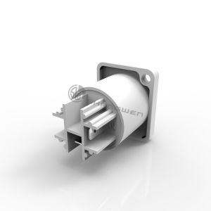 Industrial Waterproof Circular Power Connector Electrical Powercon