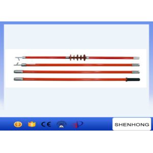 500KV Overhead Line Construction Tools Fiberglass Telescopic Hot Insulation