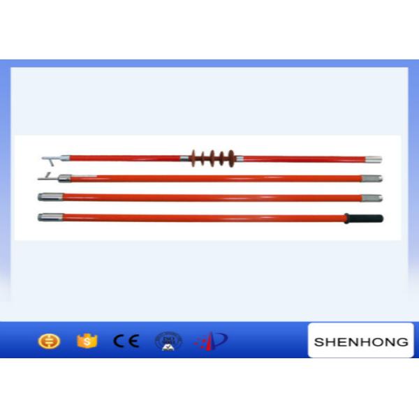 500KV Overhead Line Construction Tools Fiberglass Telescopic Hot Insulation