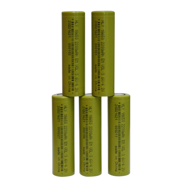 18650 2200MAh Rechargeable Lithium Ion Cell For Electrical Tool