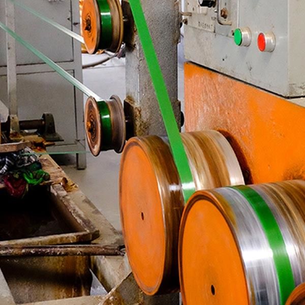 Wood Pallet Tools Surface Smooth 5mm 19mm PET Strapping Stretch Wrapping Film