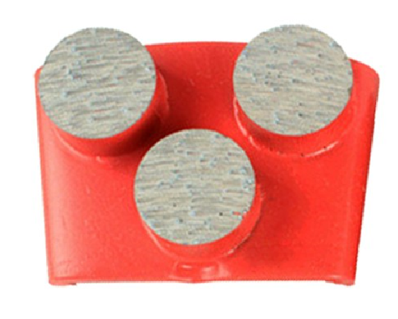 Silver Welding Metal Bonded Concrete Grinding Plate For HTC Systems