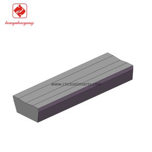 High Precision HYL100315 Non-Standard Cutter Blade Features Cemented Carbide