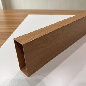 Customizable Aluminum Metal Ceiling 30x80x1.3mm Box Metal Baffle Ceiling