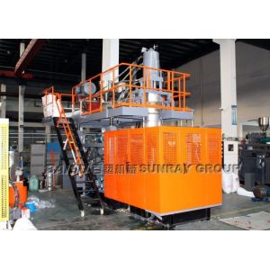 56.5KW Automatic Extrusion Blow Molding Machine , 50 Liter Plastic Drum Making