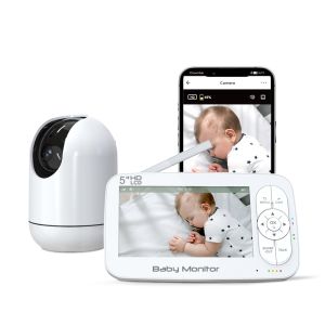 Indoor Home Security Baby Monitor Tuya Smart Wifi 2.4Ghz Pet Baby Monitor