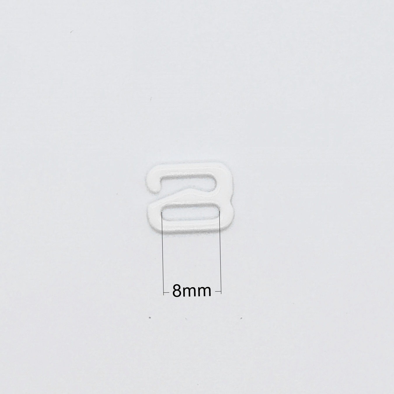 8mm Bra Adjustable Hooks , Lingerie Hook Rectangular Shape