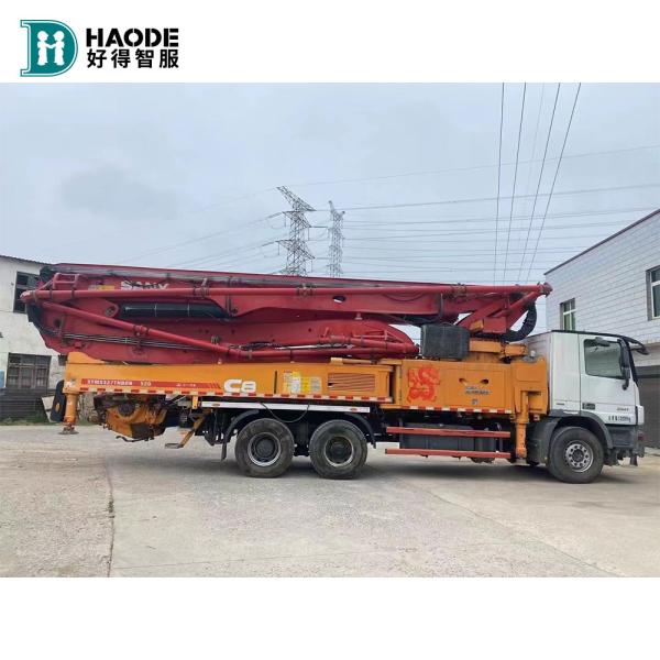Powerful HAODE Sany SYM5337THB 52m Mortar Concrete Pump Truck Boom Concrete Pumps Machine