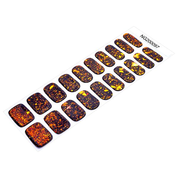 2023 Uv gel french style nail beauty product wholesale new UV Gel Nail stickers semi cured gel nail wraps