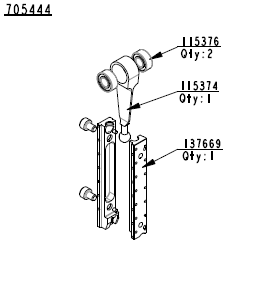 Assembly Knife Blade Holder Especially Suitable For Auto Cutter IX Q25 705444