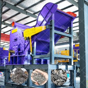 Multifunctional Waste Paint Bucket Shredder Scrap Steel Engine Shredder Machine