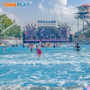 Relaxing Surf Wave Pool Amusement Water Park Supplies Customized