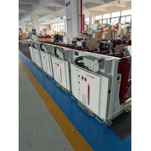 High Votage Indoor Vacuum 3 Phase Circuit Breaker With Permanent Magnet Actuator