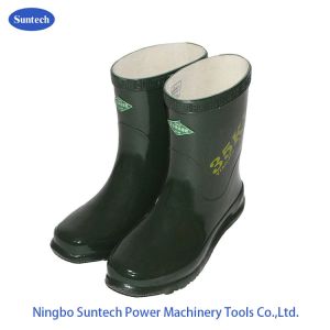 Straight Cuff Rubber Latex 35KV Insulating Electric Gloves