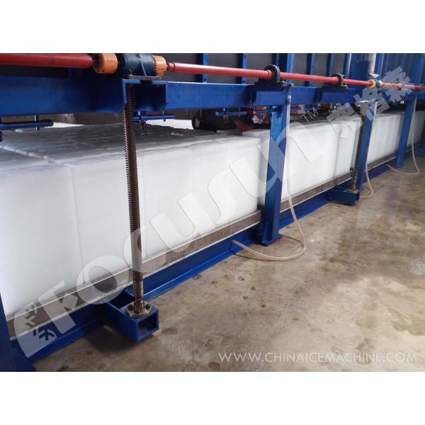 Machine à Glace en Bloc de Haute Capacité de 20 Tonnes par Jour avec Compresseur Bitzer