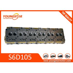 China KOMATSU 6D105 Engine Cylinder Head 6137-12-1600 Diesel Engine Head on sale
