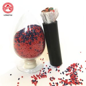 Fire Resistant 1.35g/Cm3 PVC Plastic Granules UV Proof For Aerial Cable