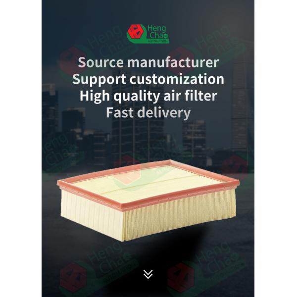 Auto Parts Car Air Filter Element 06c133843 Air Filter Manufacturing Equipment Manufactured Product