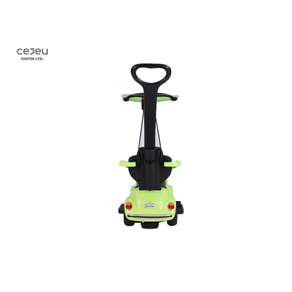 Canopy Childs Push Along Car 6.2KG Pink Mini Push Along Car 80*41*92CM