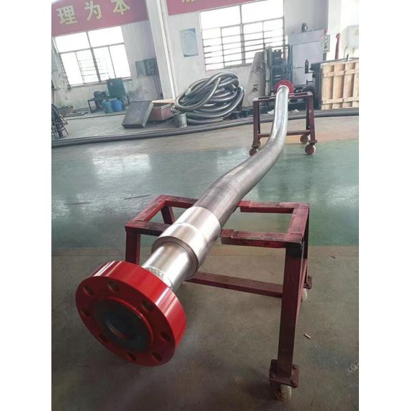 3"900LB Flanged 3 1/2" ID High Pressure Coflexip Hose 5000 Psi Fire Retardant Hose For Oil Field API 16C