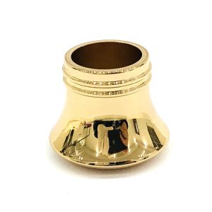 Metal Classic Gold mirror face Finished Zamac Perfume Bottle Caps