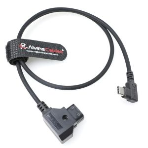 Alvin's Cables Dtap to Right Angle USB C Power Cable, 2ft Ultra Soft & Flexible