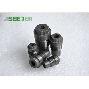 Solid Carbide Oil Spray Nozzle / Wet Blasting Nozzle Wear Resistance