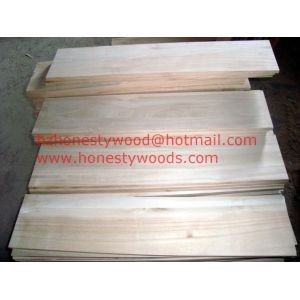 Quality Paulownia drawer sides and backs, Paulownia drawer component. Dovetail groove for sale