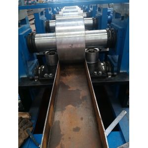 U Section Post Roll Forming Machinery Match With Guardrail With Punching Devices