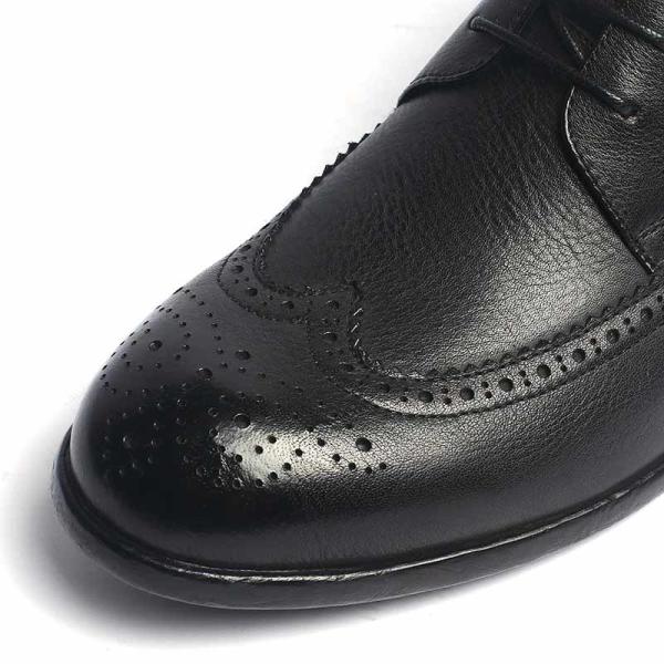 Breathable Anti Odor Lace Up Mens Leather Dress Boots