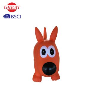 Cartoon Dog Image Bouncy Animal Hopper Meet EU Standard Ecofriendly